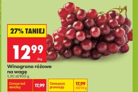 winogrona różowe