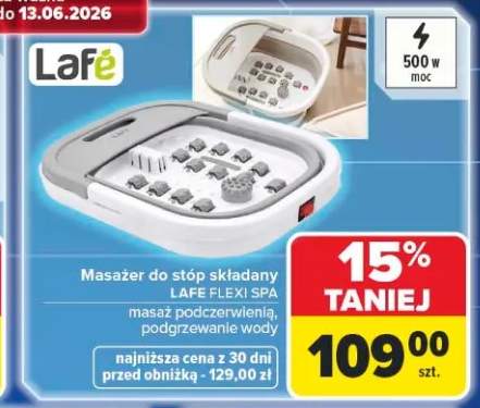 Masażer do stóp składany LAFE FLEXI SPA