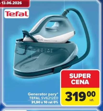 Generator pary TEFAL SV6212E0