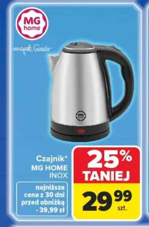 Czajnik MG HOME INOX