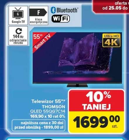Telewizor 55" THOMSON QLED 55QG7C14