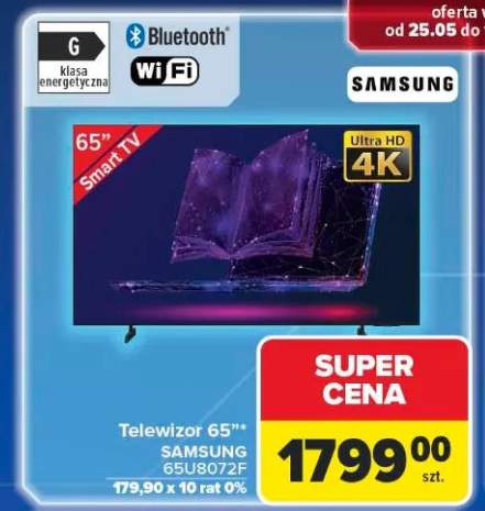 Telewizor 65" SAMSUNG 65U8072F