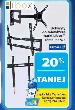 Uchwyty do telewizora marki Libox