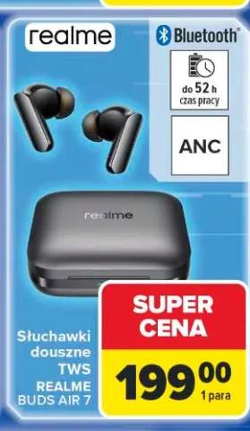 Słuchawki douszne TWS REALME BUDS AIR 7