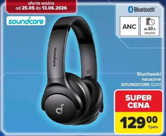 Słuchawki nauszne SOUNDCORE Q20I