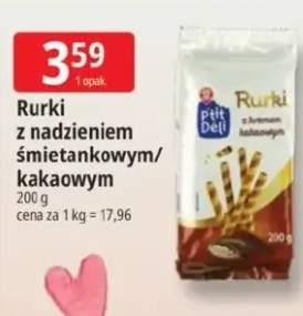 Rurki z nadzieniem śmietankowym P'tit Déli