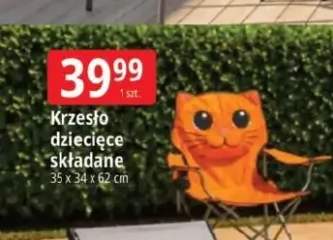 Krzesło dziecięce składane 35x34x62cm