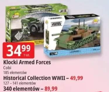 Klocki Armed Forces 185 elementów