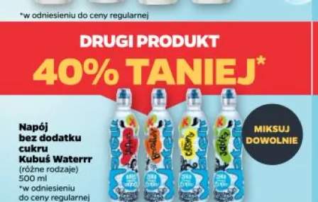 Napój bez dodatku cukru Kubuś Waterrr