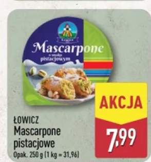 Mascarpone pistacjowe Łowicz
