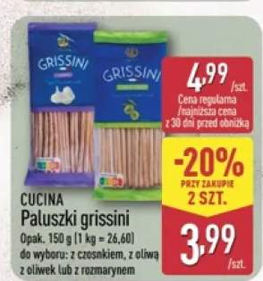 Paluszki grissini z czosnkiem CUCINA