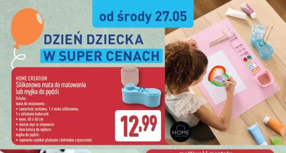 Silikonowa mata do malowania HOME CREATION