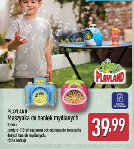 Maszynka do baniek mydlanych PLAYLAND