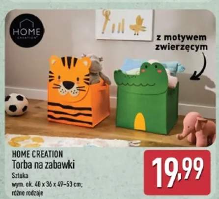 Torba na zabawki HOME CREATION