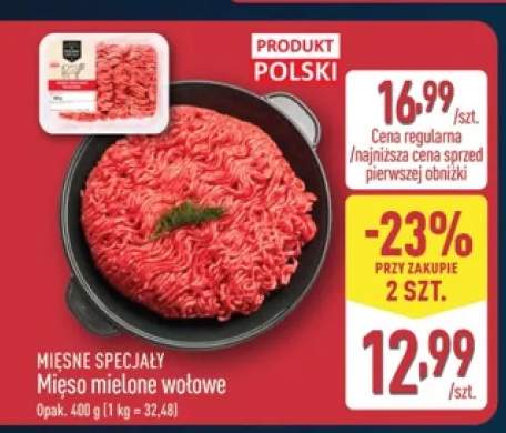 Mięso mielone wołowe Mięsne Specjały