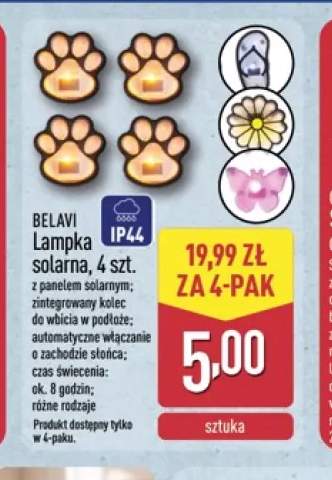 Lampka solarna BELAVI 4-pak