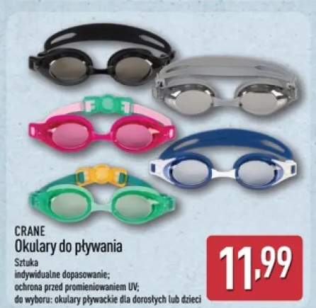 Okulary do pływania Crane dla dorosłych