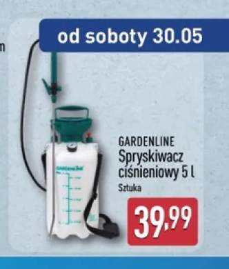 Spryskiwacz ciśnieniowy GARDENLINE 5l