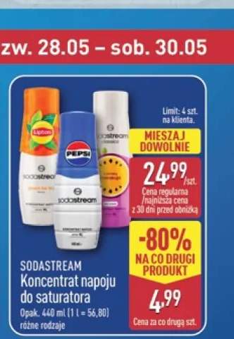Koncentrat napoju do saturatora SODASTREAM Lipton
