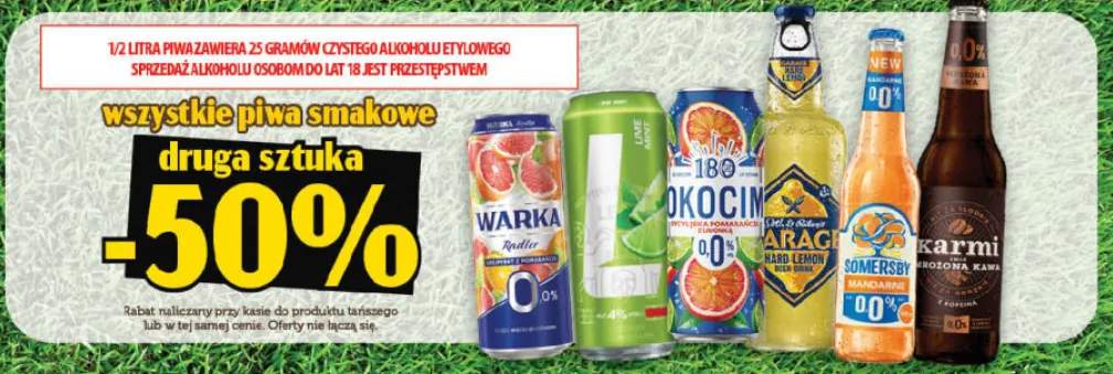 Piwo bezalkoholowe Warka Radler Grejpfrut z pomarańczą