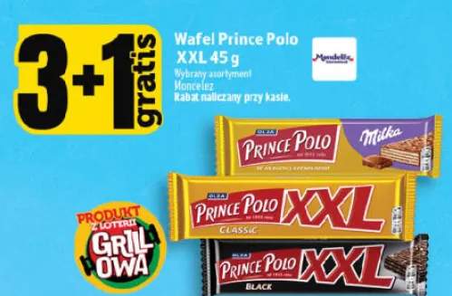 Wafel Prince Polo XXL w mlecznej czekoladzie