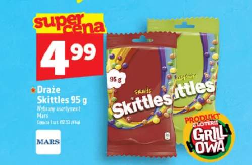 Draże Skittles Crazy Sours