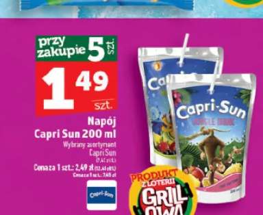 Napój Capri Sun Jungle Drink