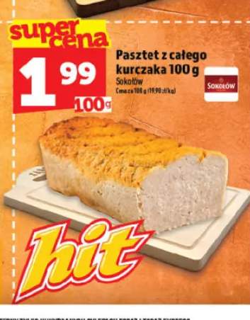 Pasztet z całego kurczaka Sokołów