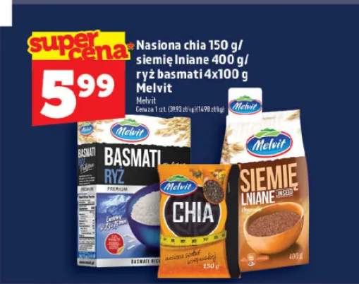 Siemię lniane Melvit
