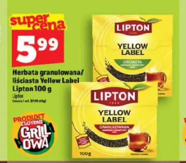 Herbata granulowana Yellow Label Lipton