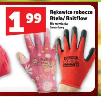Rękawice robocze Rtela/Rnitflow