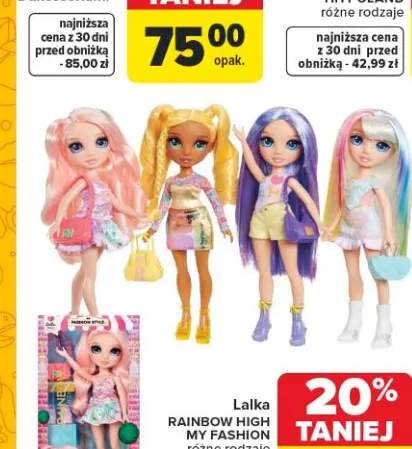 Lalka RAINBOW HIGH MY FASHION