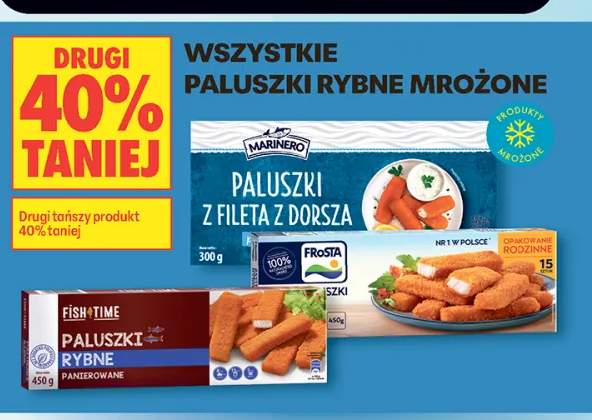 Paluszki z fileta z dorsza Marinero