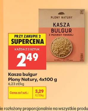 Kasza bulgur Plony Natury 4-pak 100g