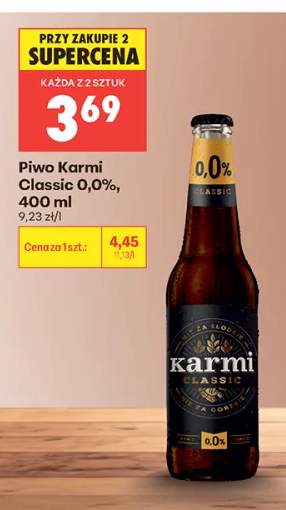 Piwo bezalkoholowe Karmi Classic 0,0%