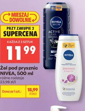 Żel pod prysznic NIVEA Men Active Clean