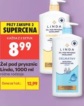 Żel pod prysznic micelarny Linda Mirabelka