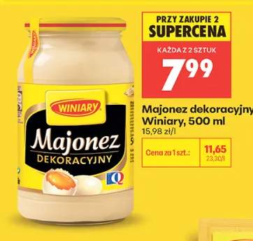 Majonez dekoracyjny Winiary