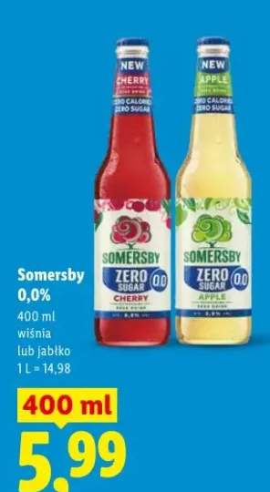 Piwo bezalkoholowe Somersby 0,0%