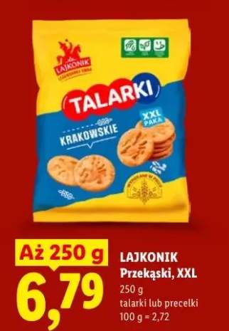 Przekąski Lajkonik XXL precelki