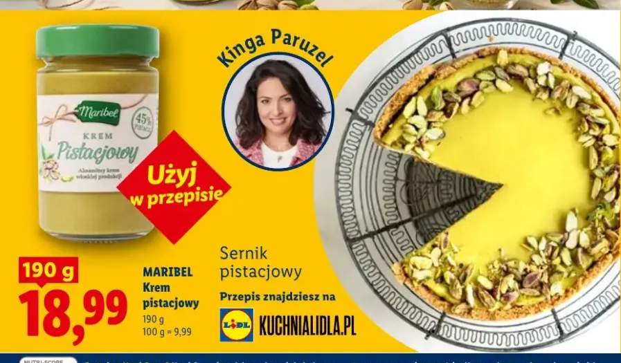 Krem pistacjowy Maribel