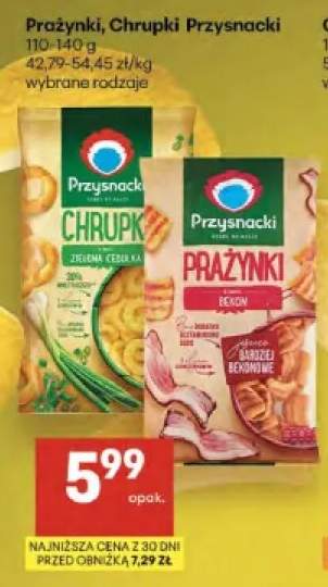 Chrupki Przysnacki zielona cebulka