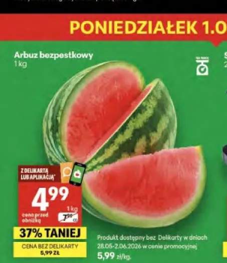 Arbuz bezpestkowy