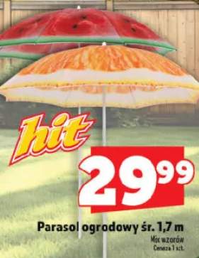 Parasol ogrodowy śr. 1,7m