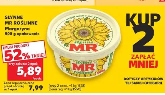 Margaryna Słynne MR Roślinne