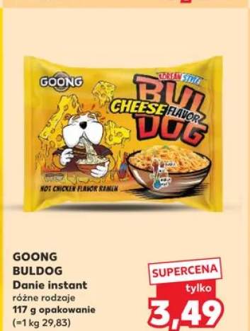 Danie instant Buldog Cheese Flavor Ramen Goong