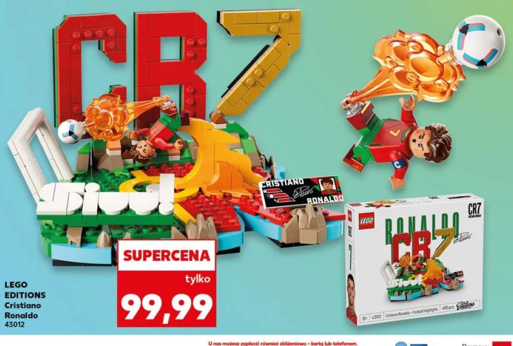 Klocki LEGO EDITIONS Cristiano Ronaldo 43012