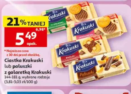 Paluszki z galaretką Krakuski