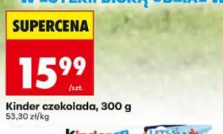 Kinder czekolada