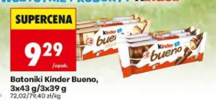 Batoniki Kinder Bueno